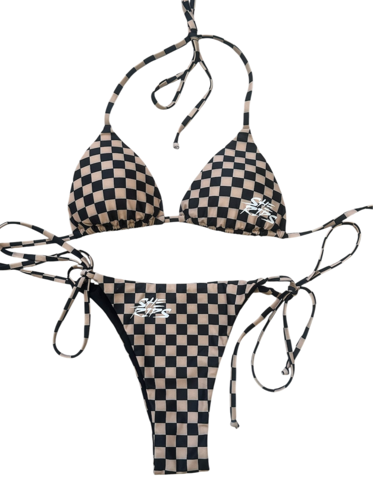 Checkered bikini