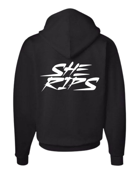 She Rips hoodie