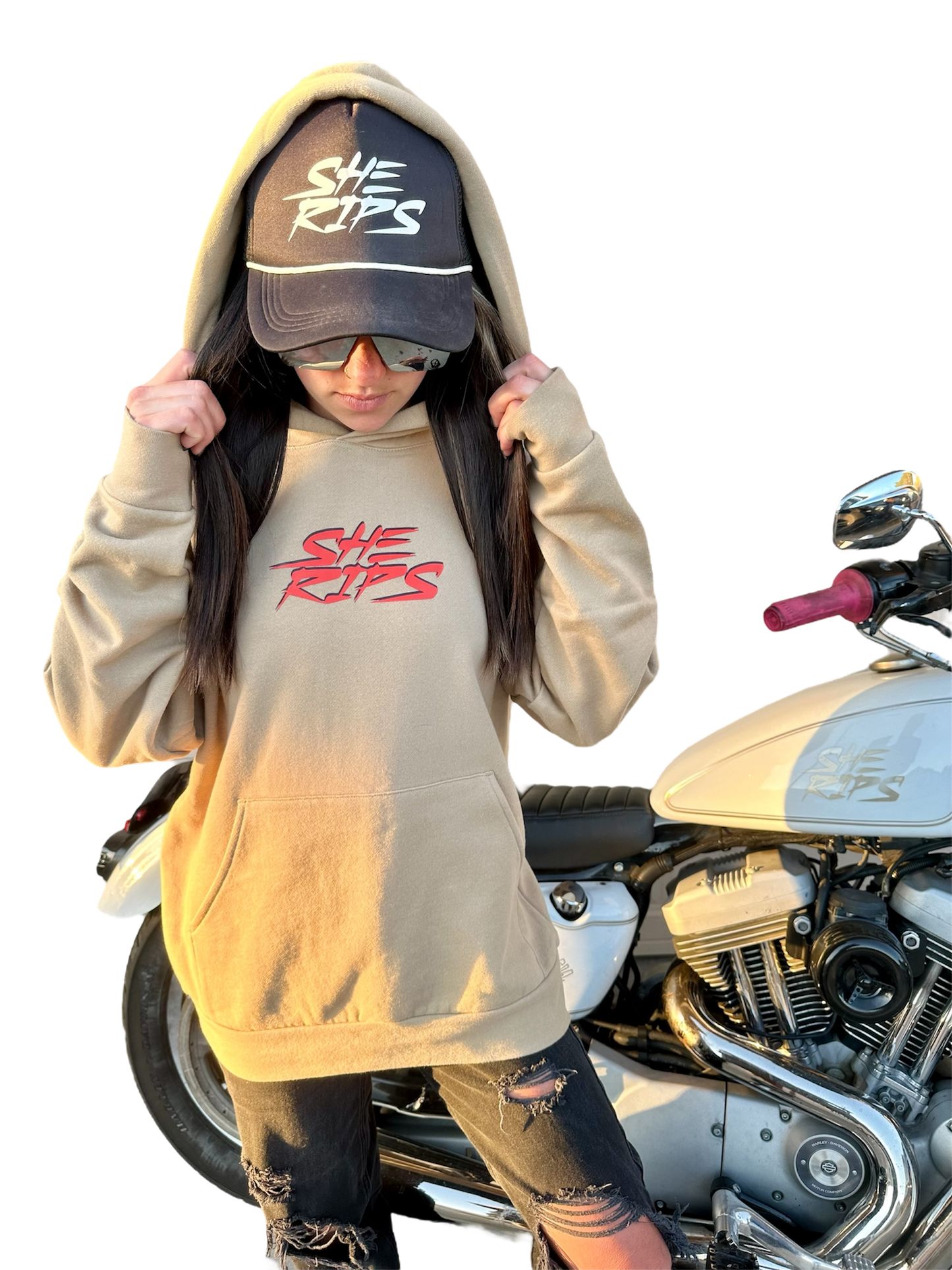 She Rips Hoodie