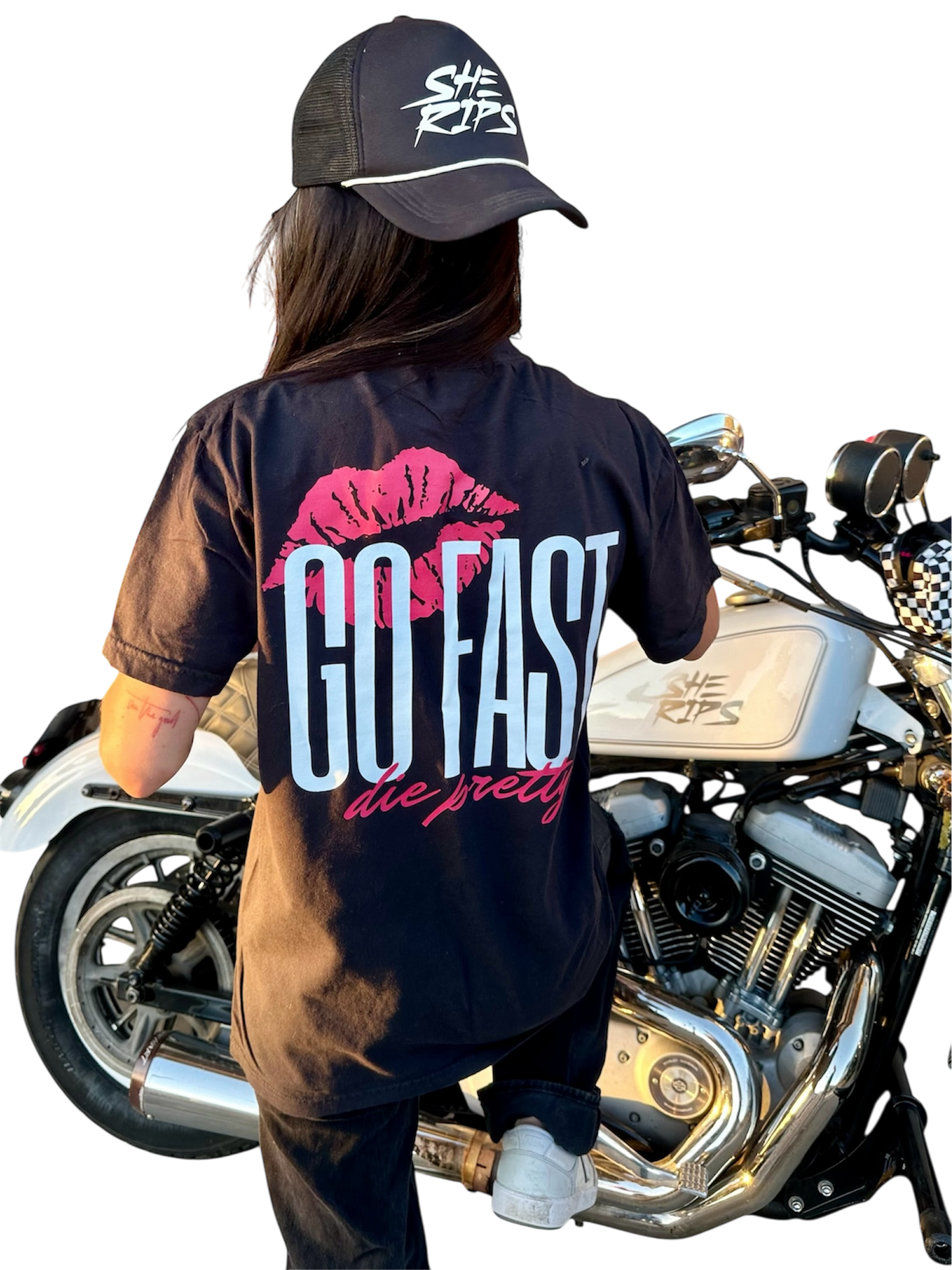 Go Fast Die Pretty Tee