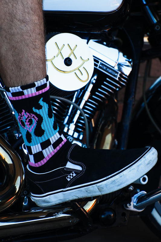 Flame socks