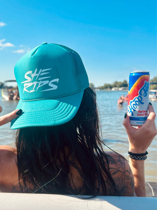 She Rips trucker hat