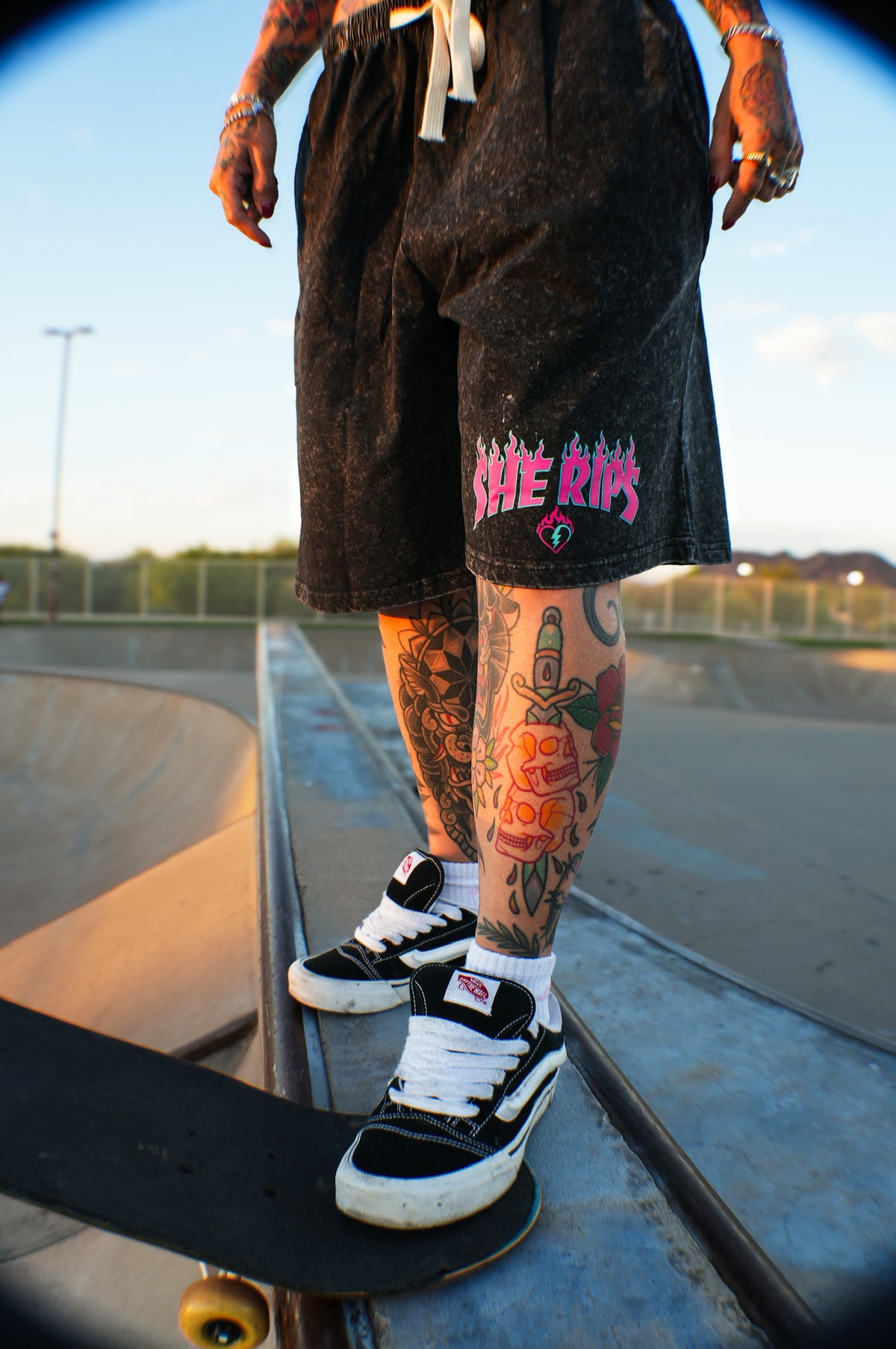 Flame Shorts