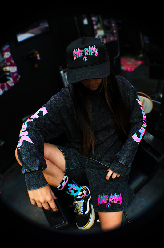 Flame Bundle (Hat, Long Sleeve, Shorts, Socks, & Stickers)