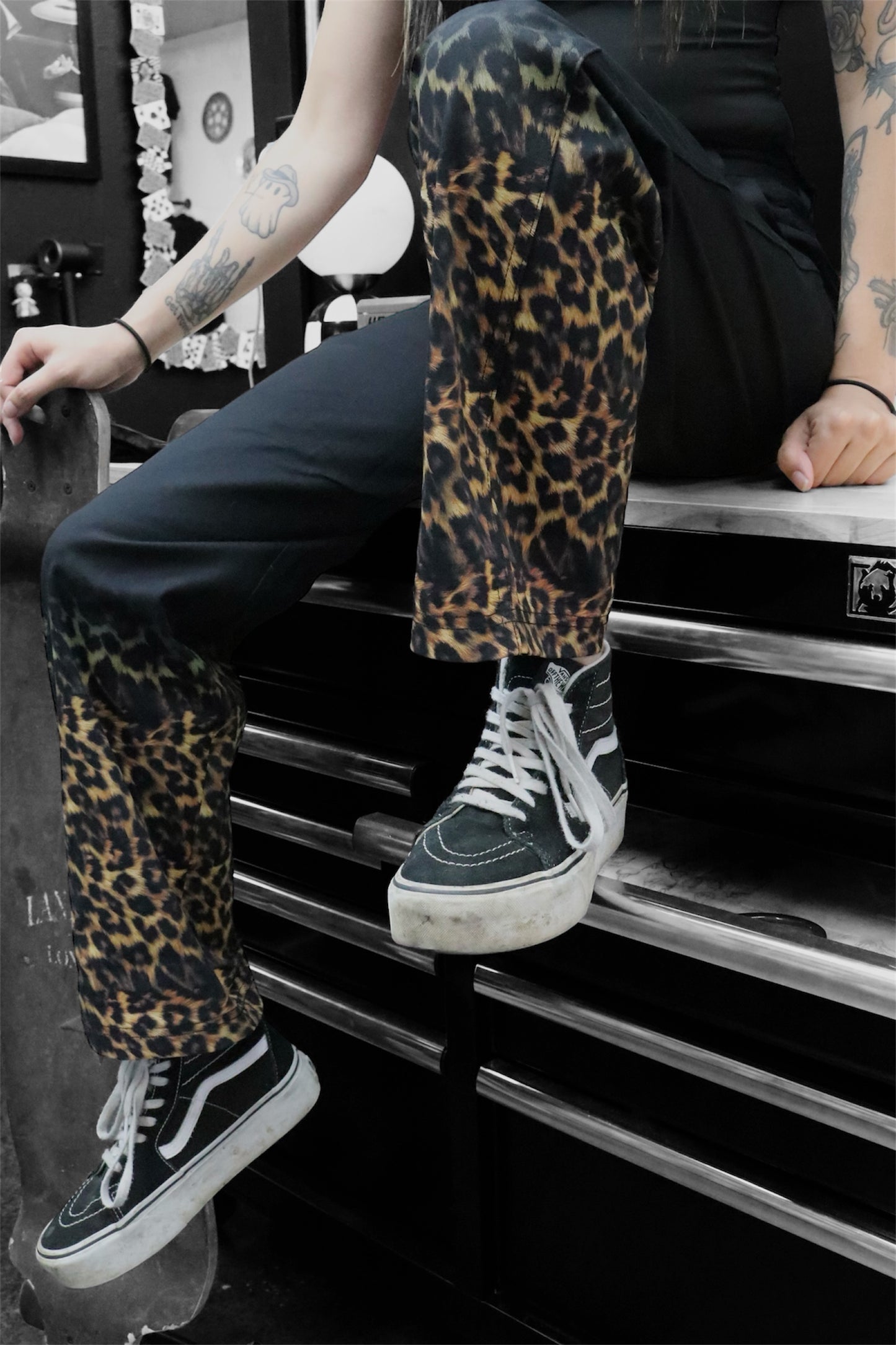 Leopard pants