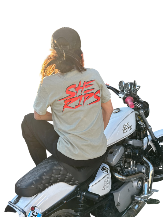 She Rips tee