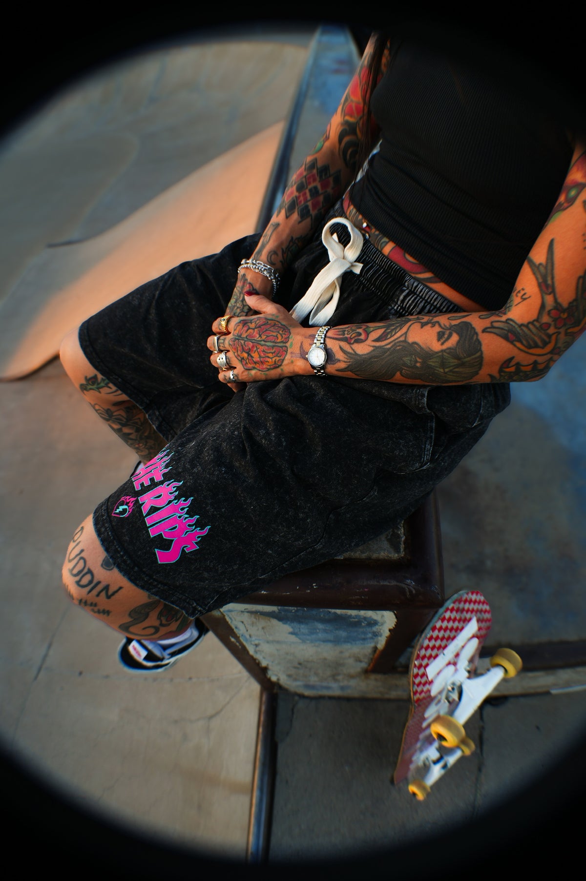 Flame Shorts