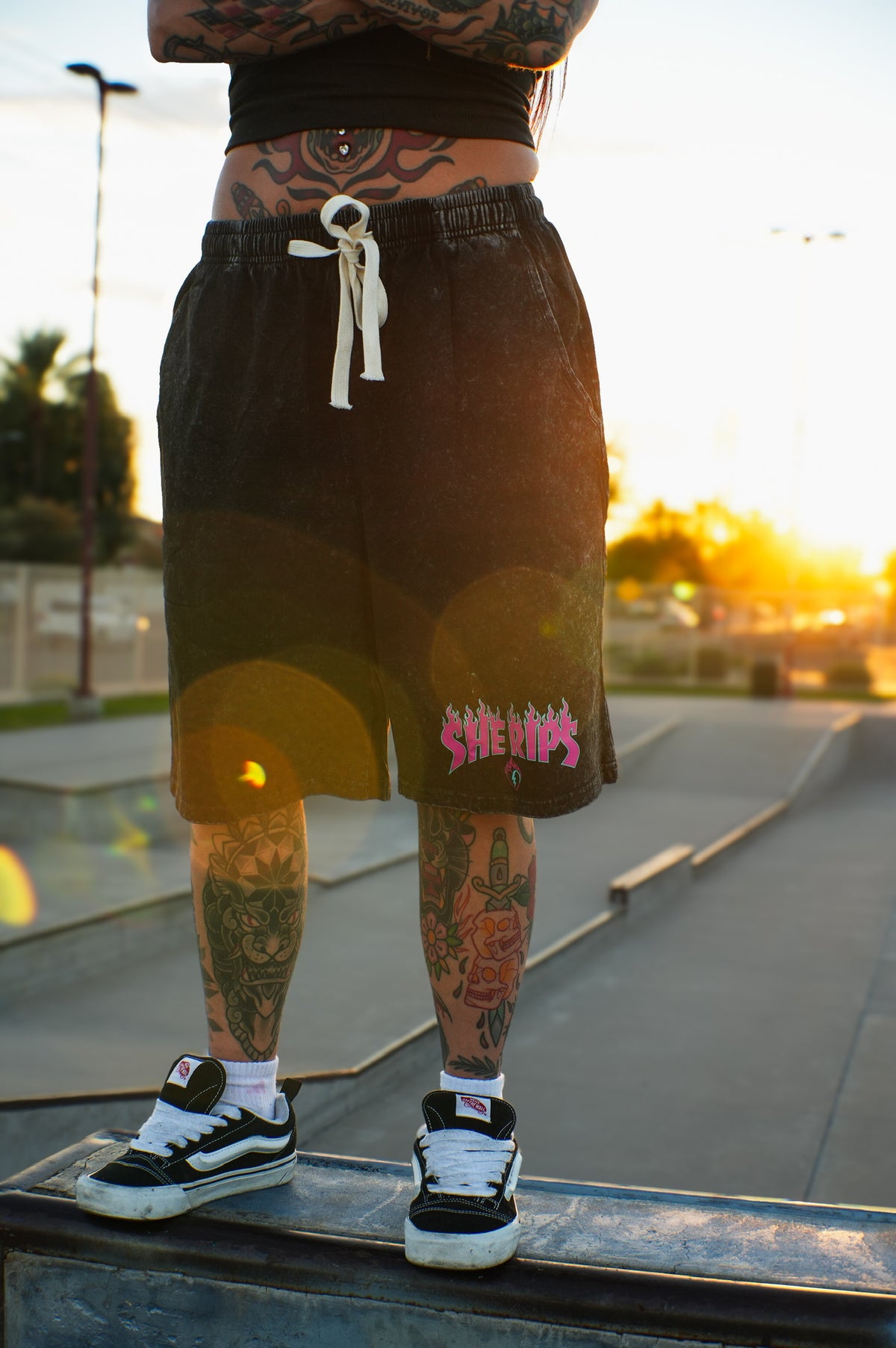Flame Shorts