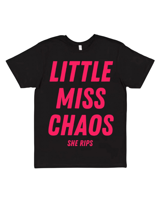 Little Miss Chaos kids tee