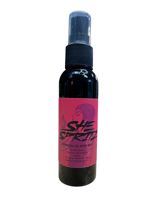 She Spritz essential oil spray 2oz