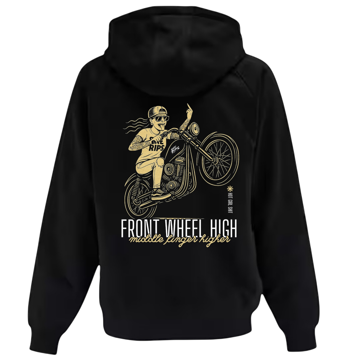 Wheelie hoodie