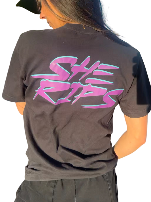 She Rips tee