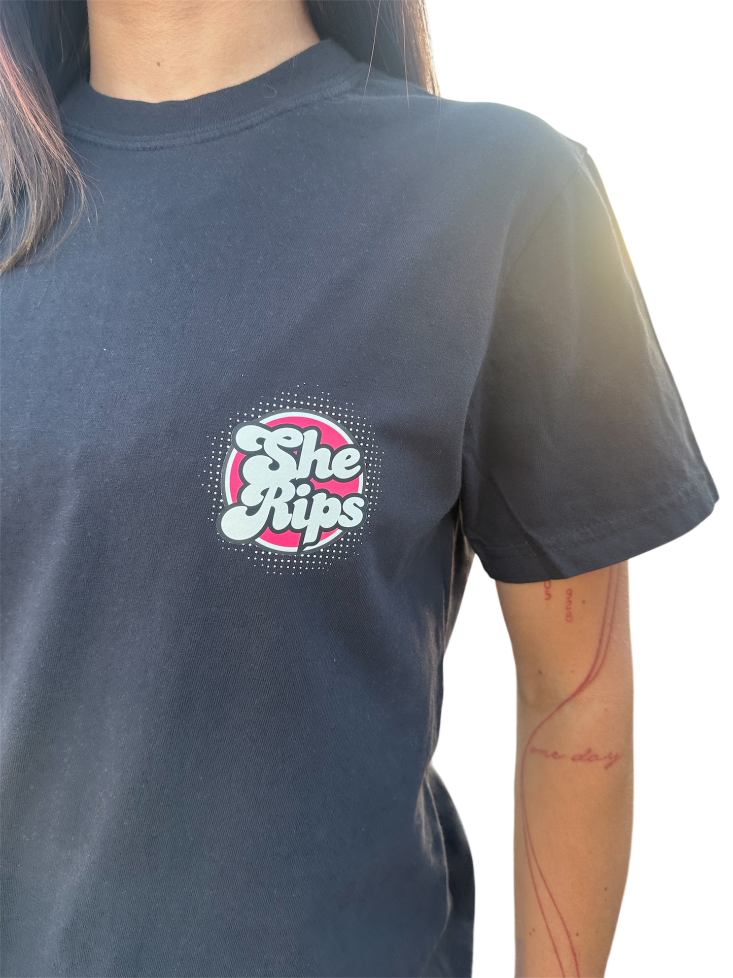 Hair & Harleys retro tee