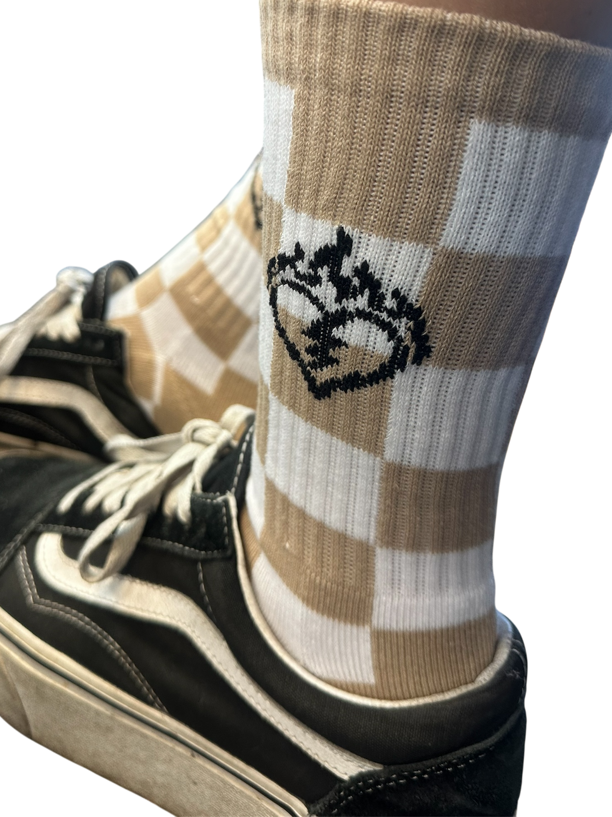 Checkered Heart socks